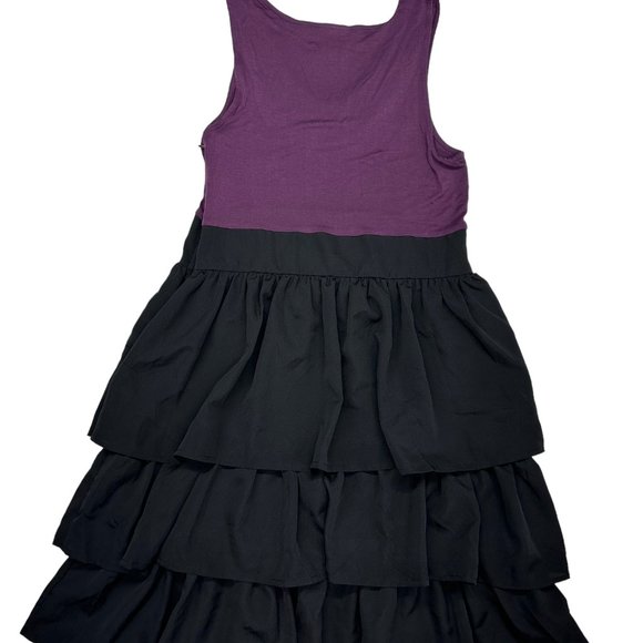 Vanity Sleeveless Beaded Ruffled Mini Dress (S) - Picture 2 of 7